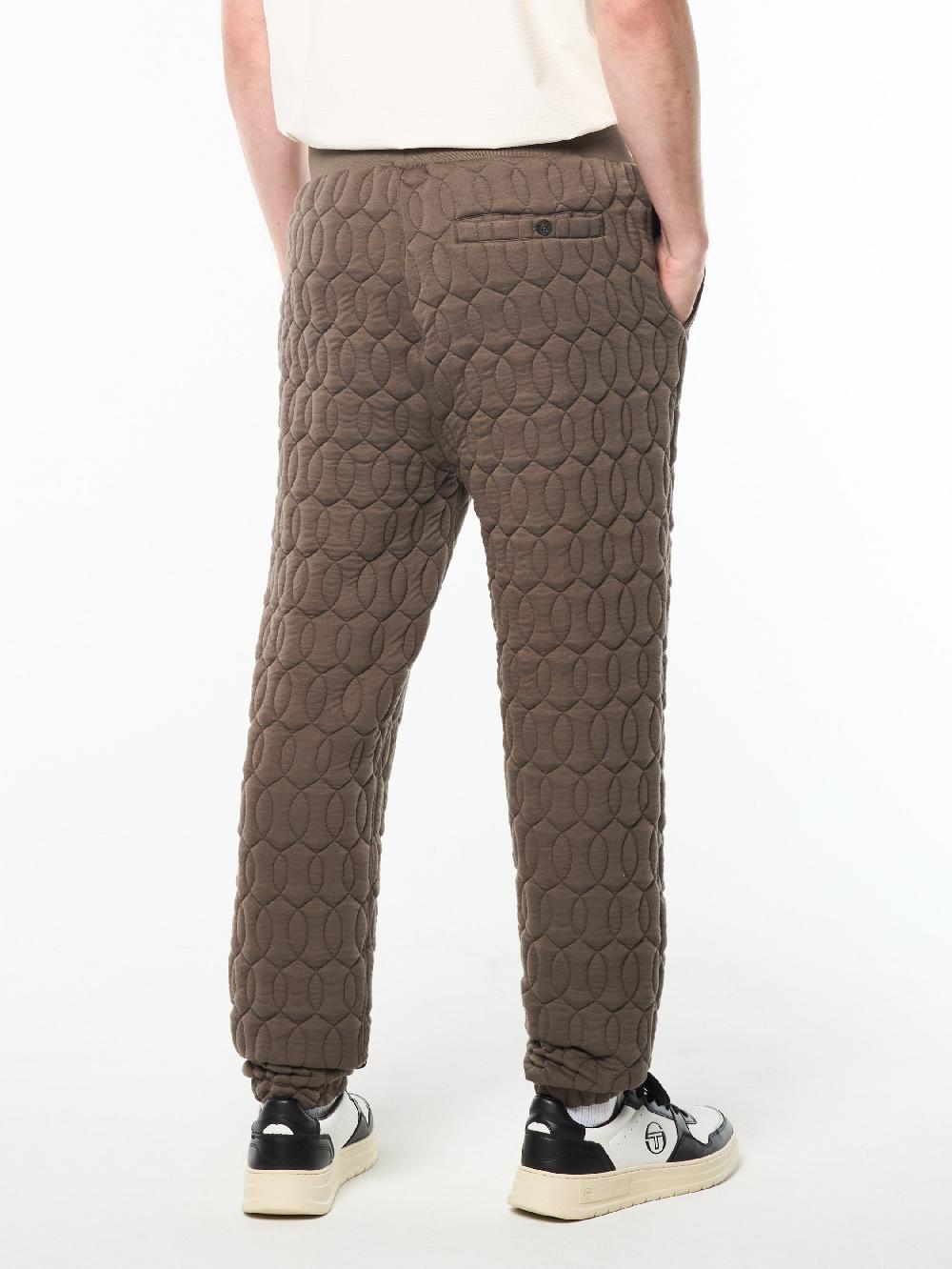 Egonlab X Sergio Tacchini Aversa Quilted Sweatpant- Morel