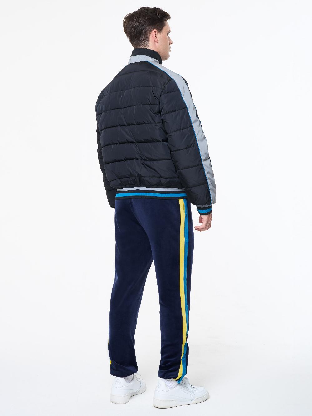 Egonlab X Sergio Tacchini Caldo Puffer Jacket- Black Beauty