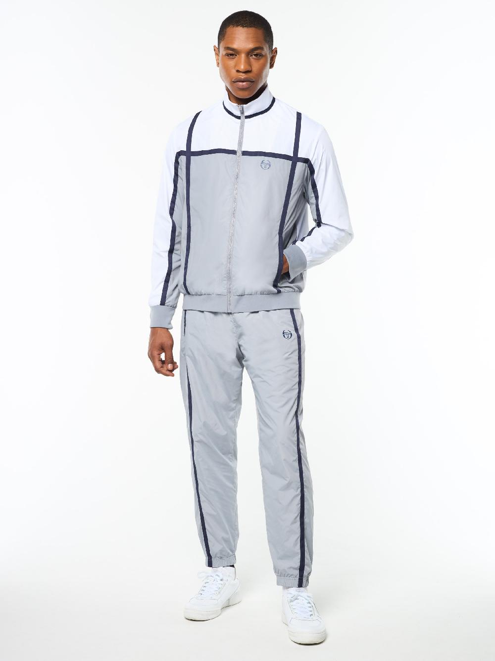 Egonlab X Sergio Tacchini Campo Court Track Jacket- Quiet Grey
