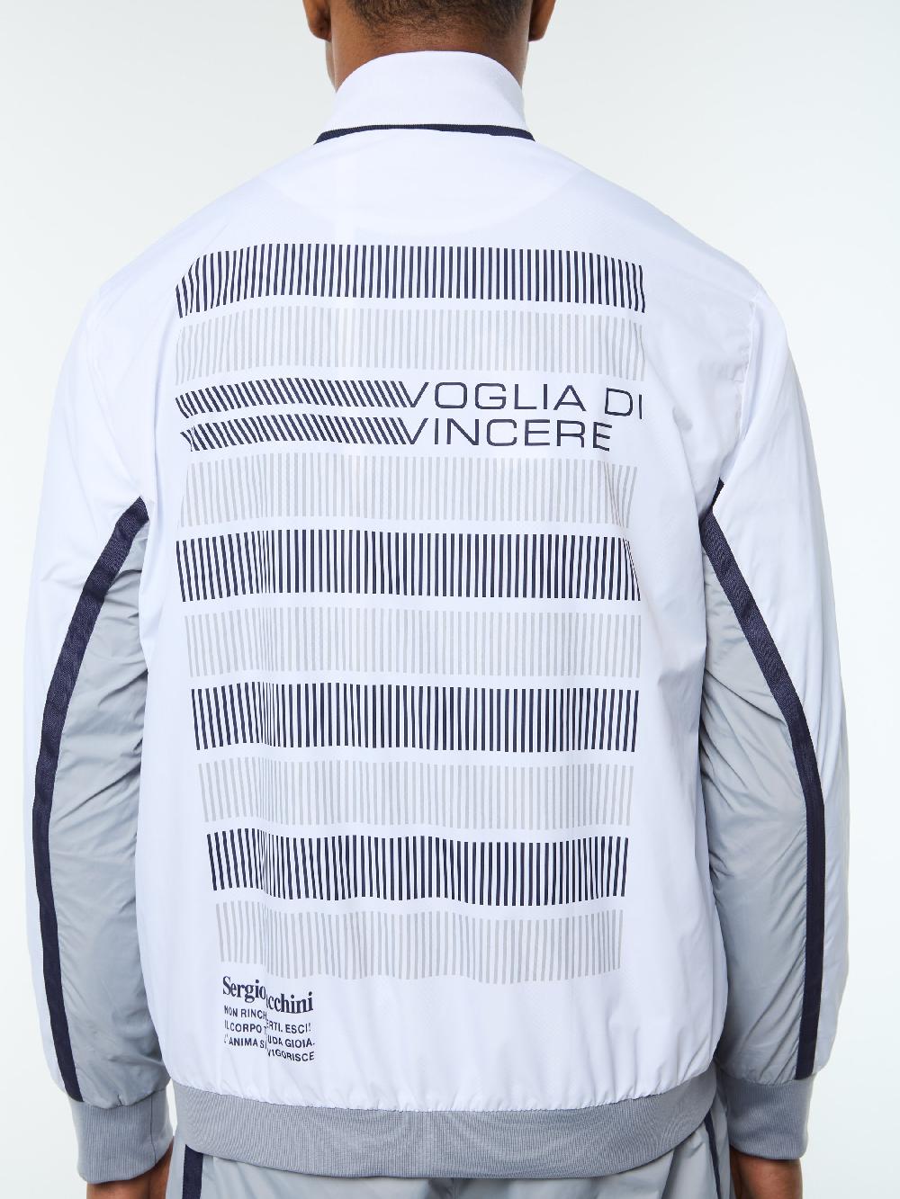 Egonlab X Sergio Tacchini Campo Court Track Jacket- Quiet Grey
