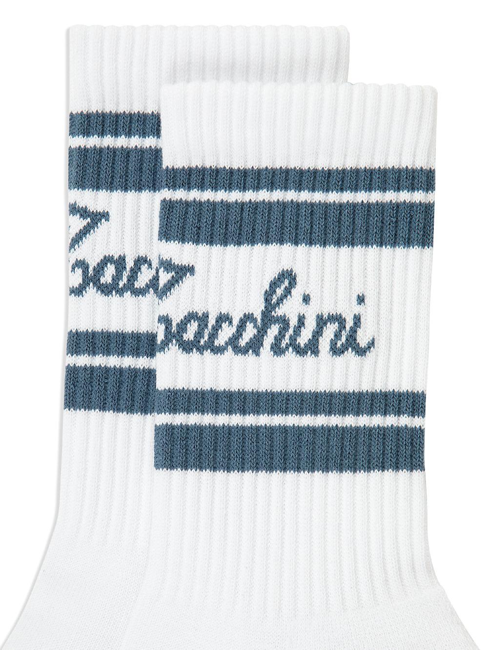 Egonlab X Sergio Tacchini Clasico Script Logo Sock- Coronet Blue