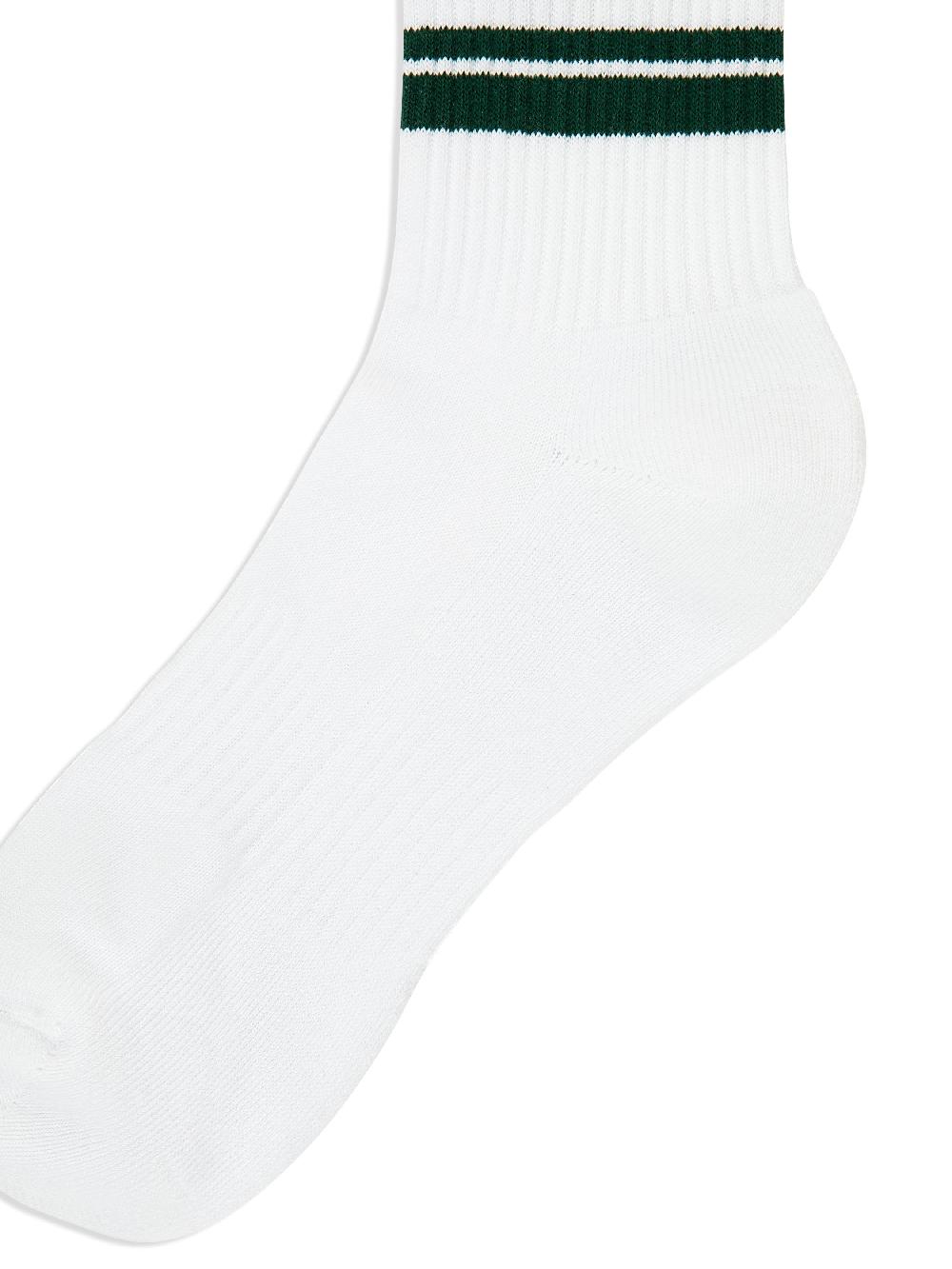 Egonlab X Sergio Tacchini Clasico Script Logo Sock- Rainforest