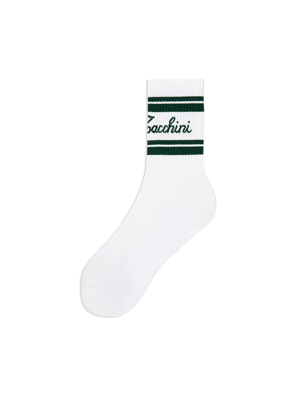 egonlab x sergio tacchini Clasico Script Logo Sock- Rainforest
