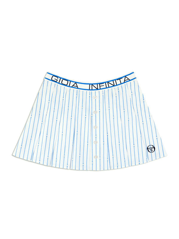 egonlab x sergio tacchini Colonna Cropped Skirt- French Blue