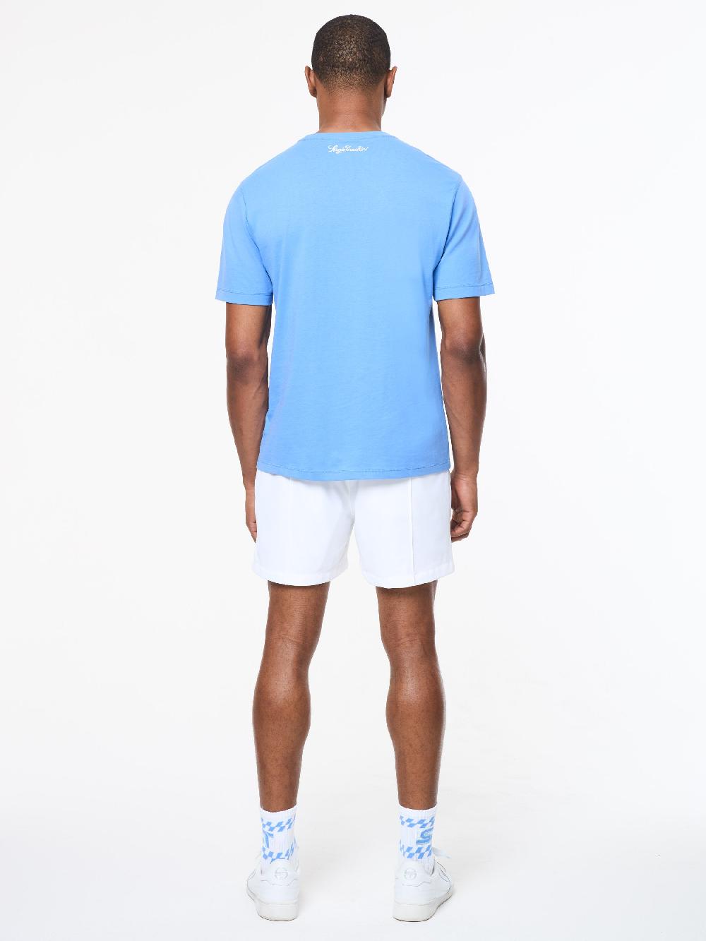 Egonlab X Sergio Tacchini Corsa T-Shirt- Ultramarine
