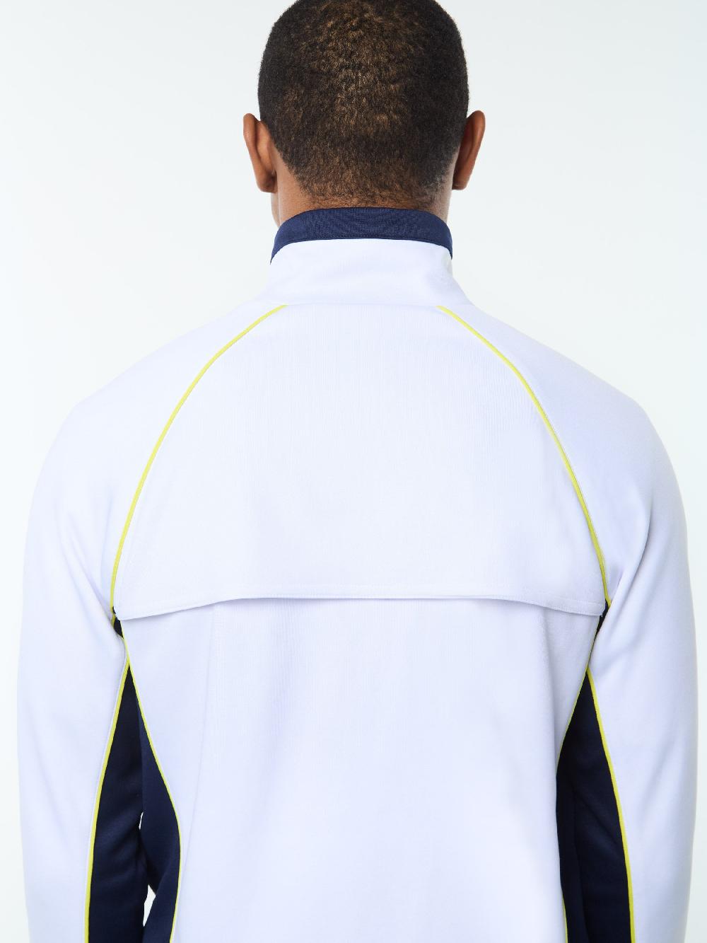 Egonlab X Sergio Tacchini Corsa Track Jacket- Brilliant White