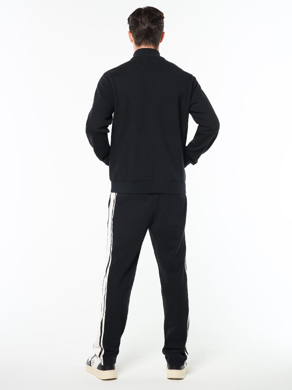Egonlab X Sergio Tacchini Cursivo Track Jacket- Black Beauty