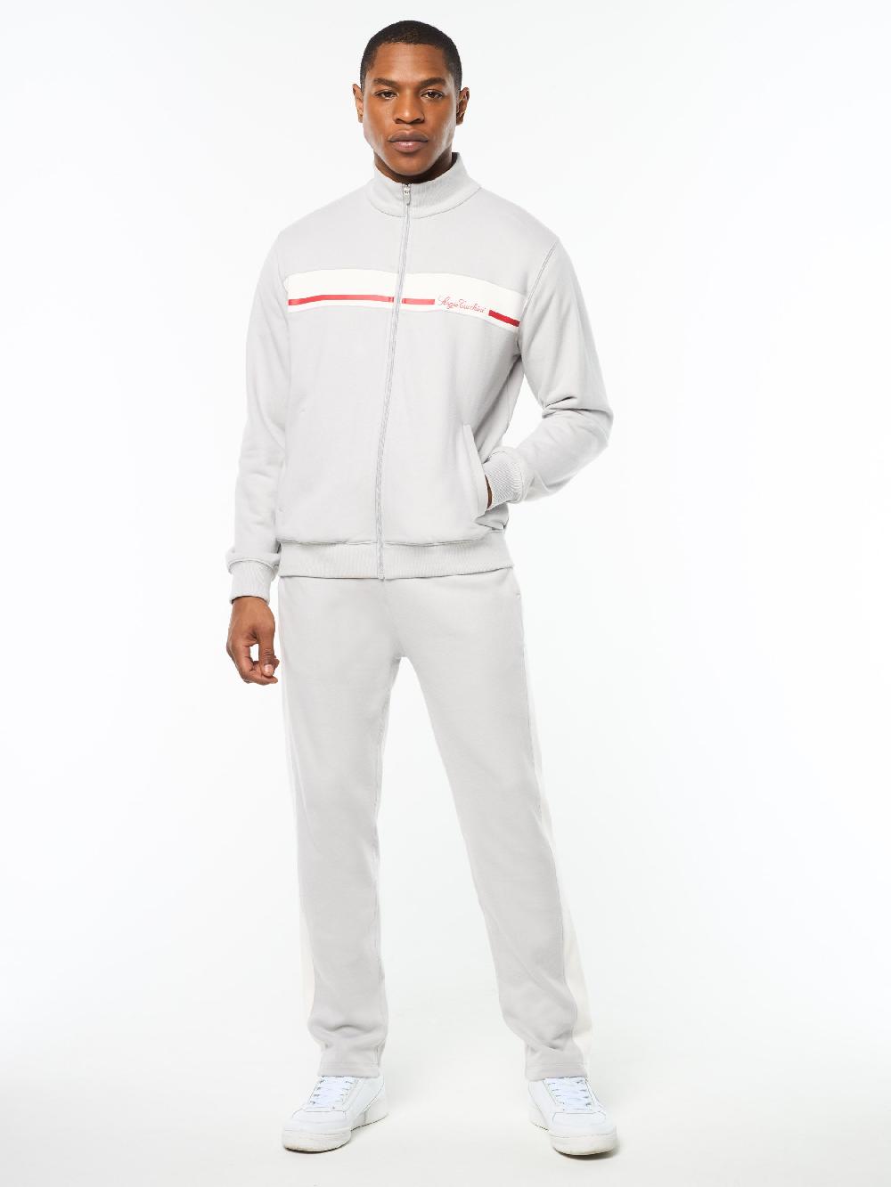 Egonlab X Sergio Tacchini Cursivo Track Jacket- Quiet Grey
