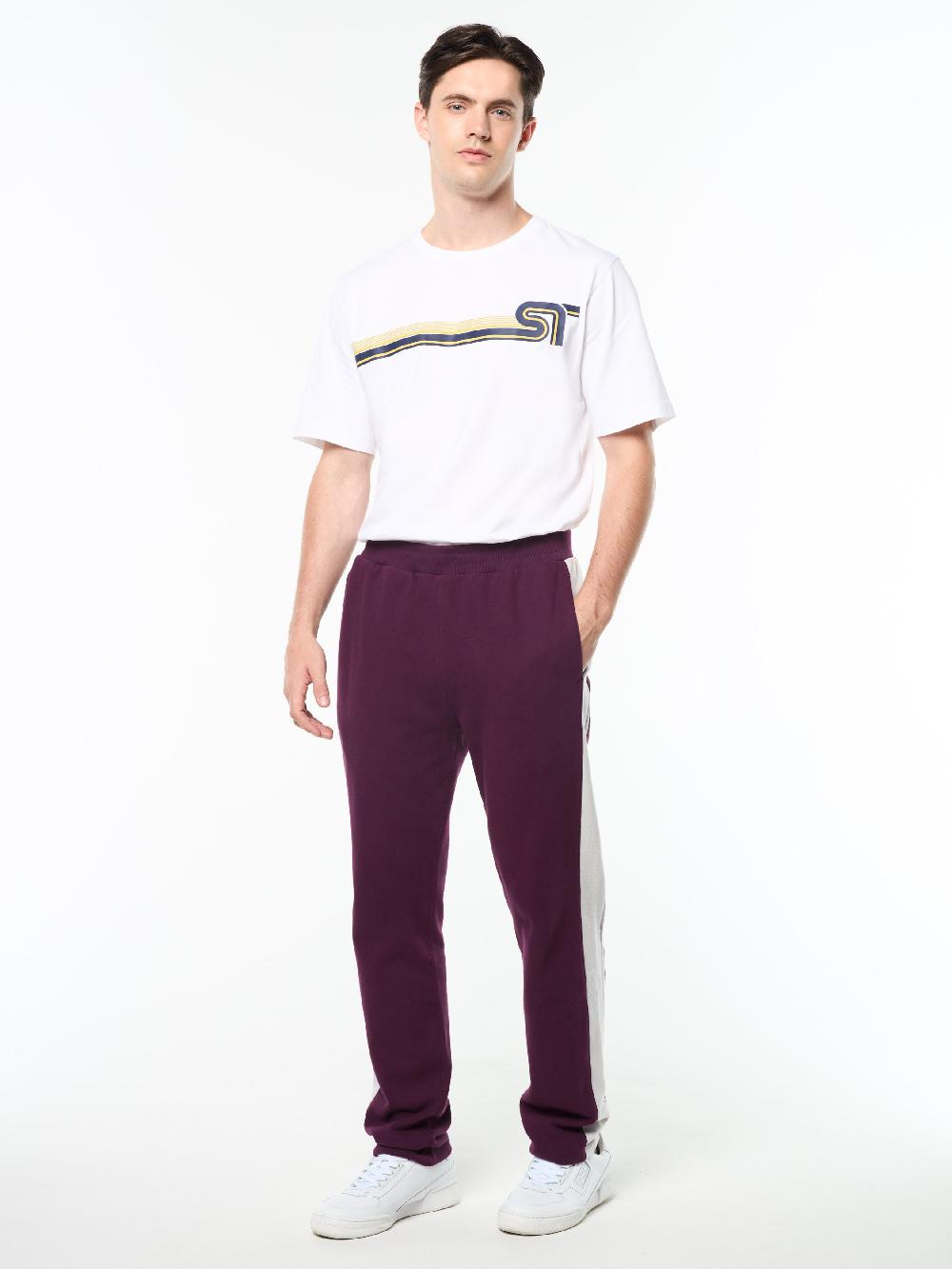 Egonlab X Sergio Tacchini Cursivo Track Pant- Potent Purple
