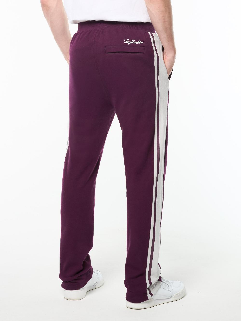 Egonlab X Sergio Tacchini Cursivo Track Pant- Potent Purple