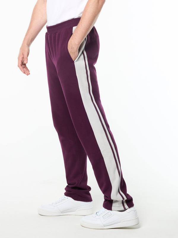 egonlab x sergio tacchini Cursivo Track Pant- Potent Purple