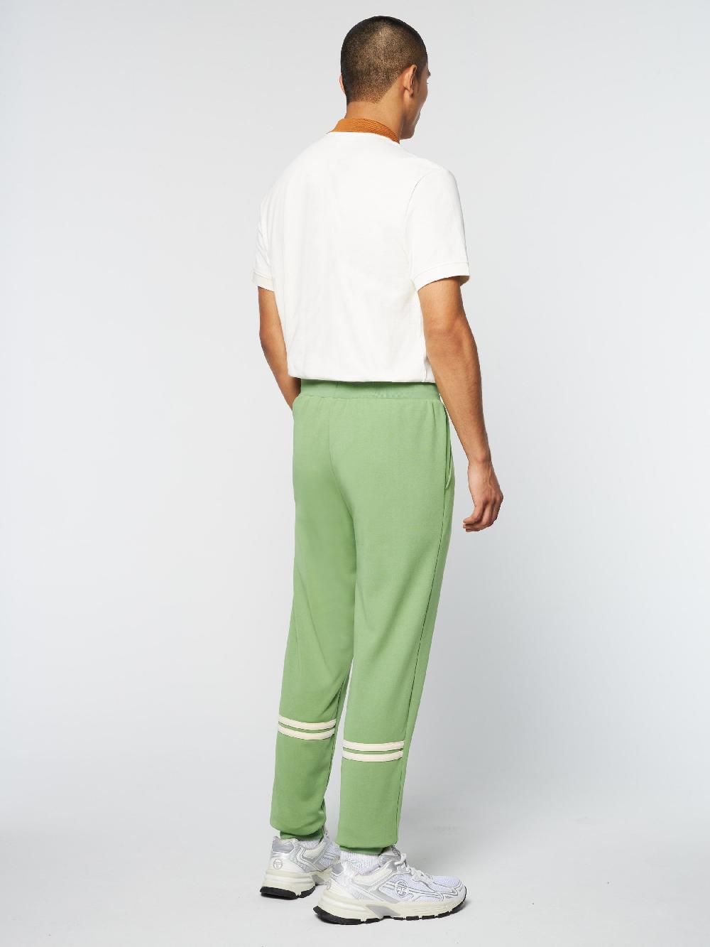 Egonlab X Sergio Tacchini Dallas Track Pant Archivio- Jade Green/ Pearl Ivory