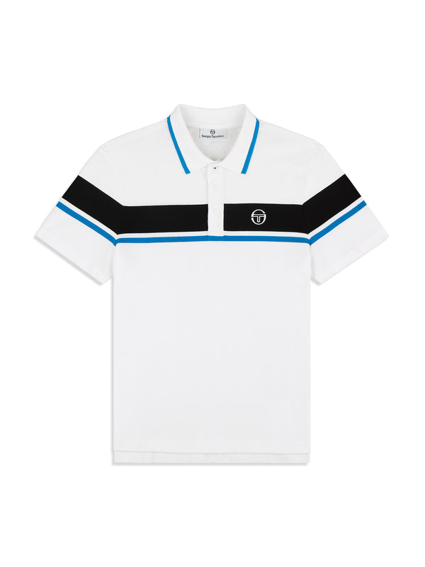 egonlab x sergio tacchini Damarindo Polo- French Blue