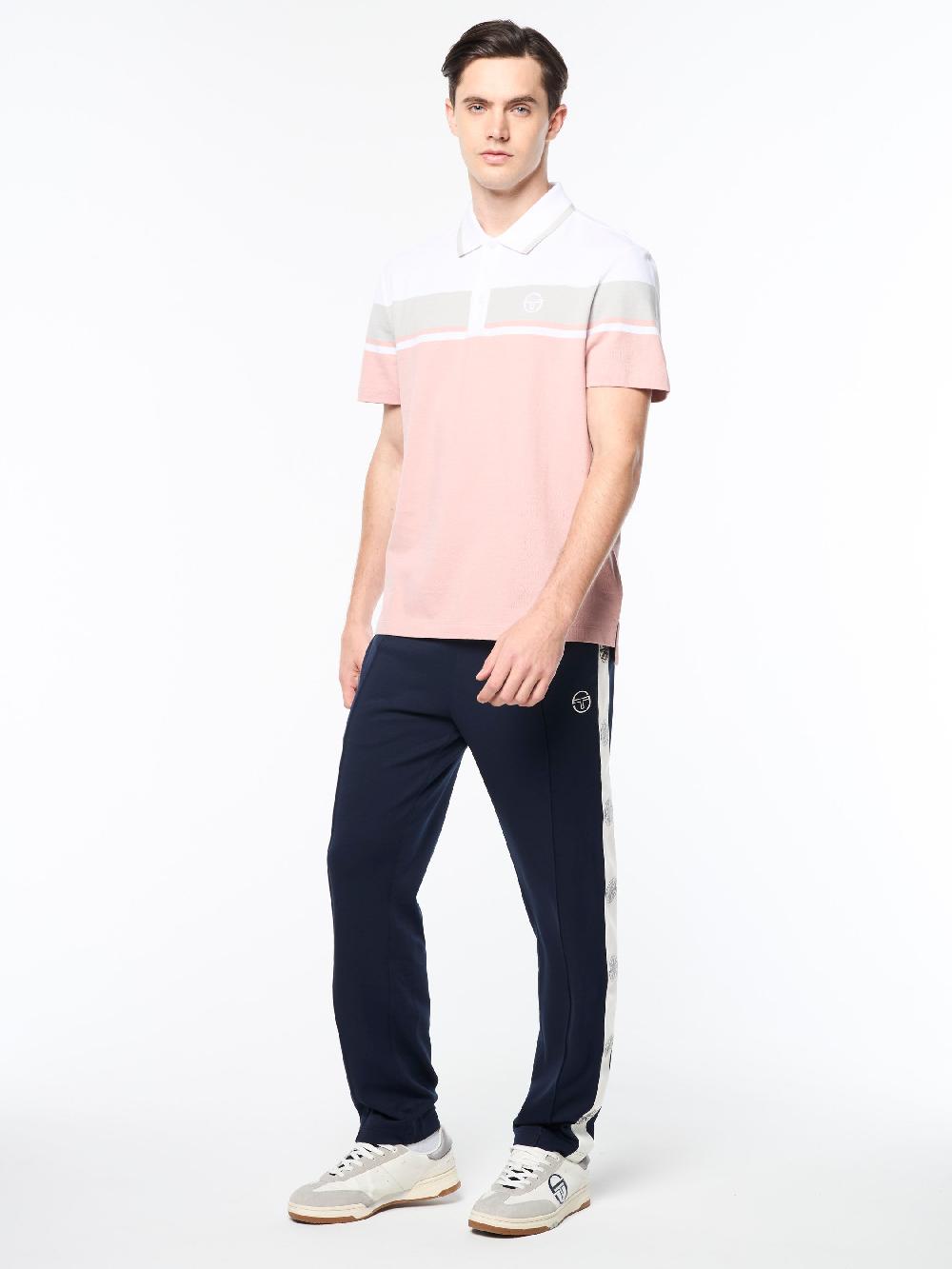 Egonlab X Sergio Tacchini Damarindo Polo- Pale Mauve