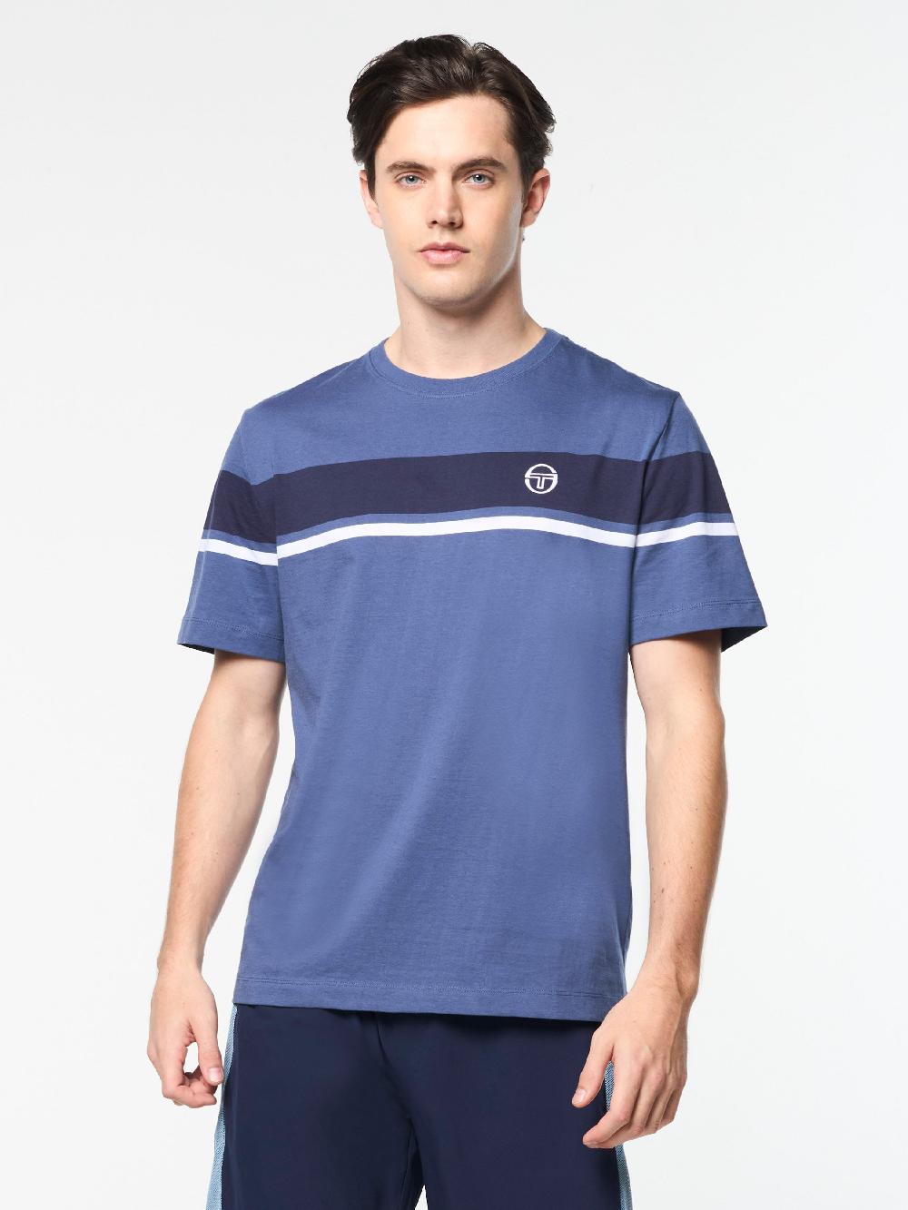 Egonlab X Sergio Tacchini Damarindo T-Shirt- Eclipse