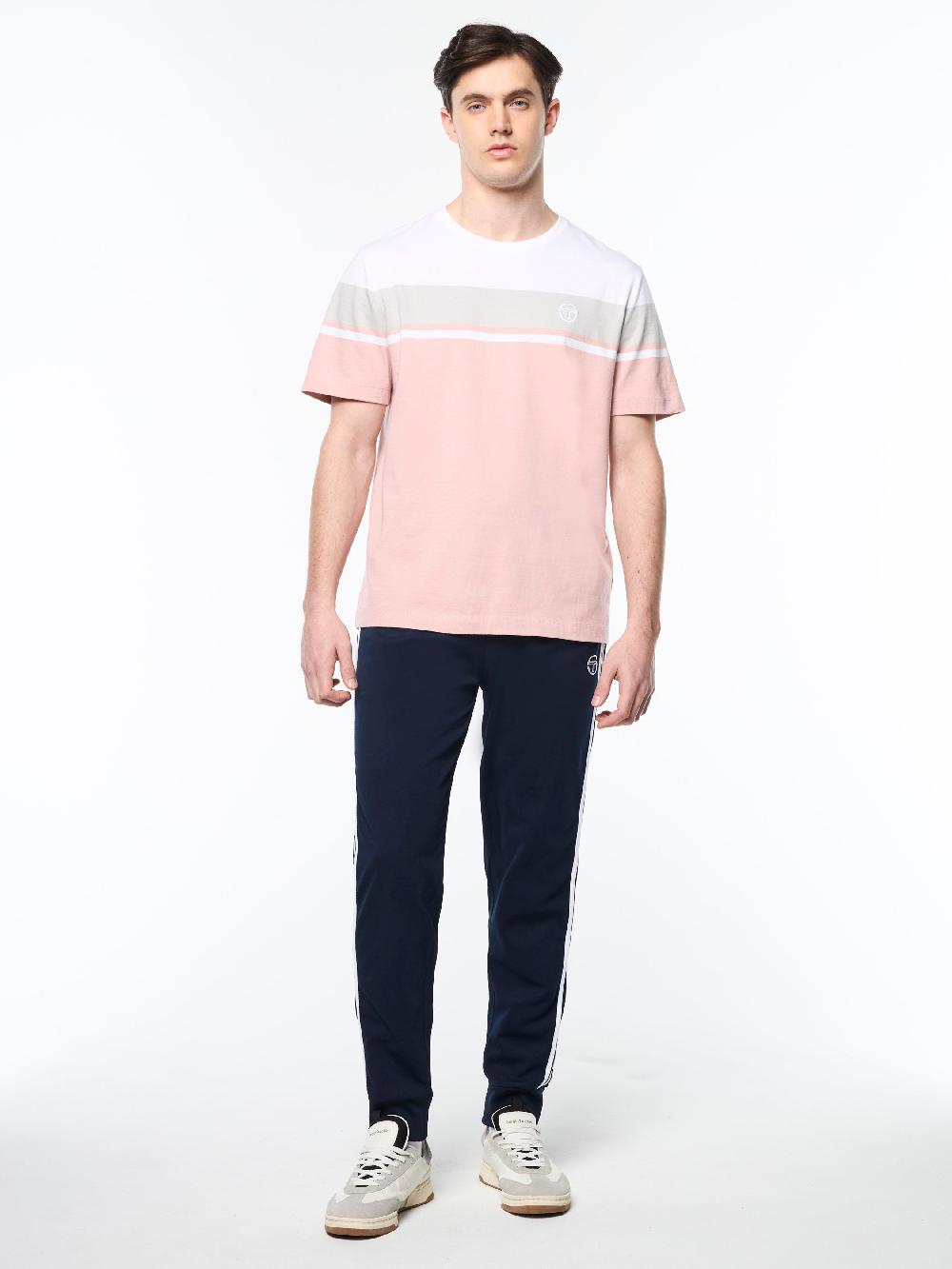 Egonlab X Sergio Tacchini Damarindo T-Shirt- Pale Mauve