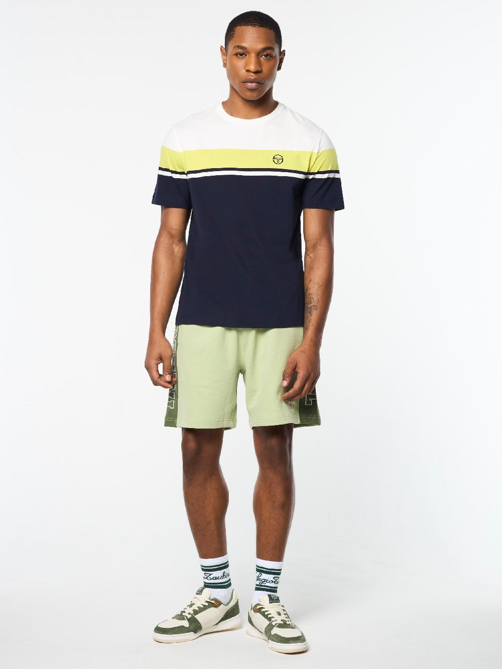 Egonlab X Sergio Tacchini Damarindo T-Shirt- Sulphur Spring