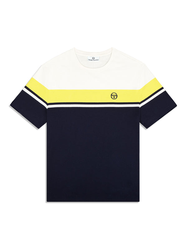 egonlab x sergio tacchini Damarindo T-Shirt- Sulphur Spring