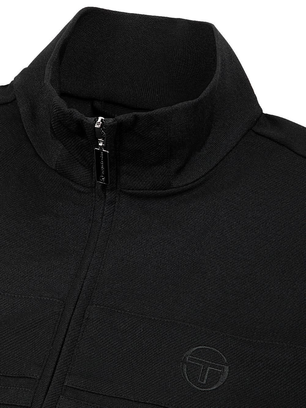 Egonlab X Sergio Tacchini Damarindo Track Jacket Archivio- Black/ Black