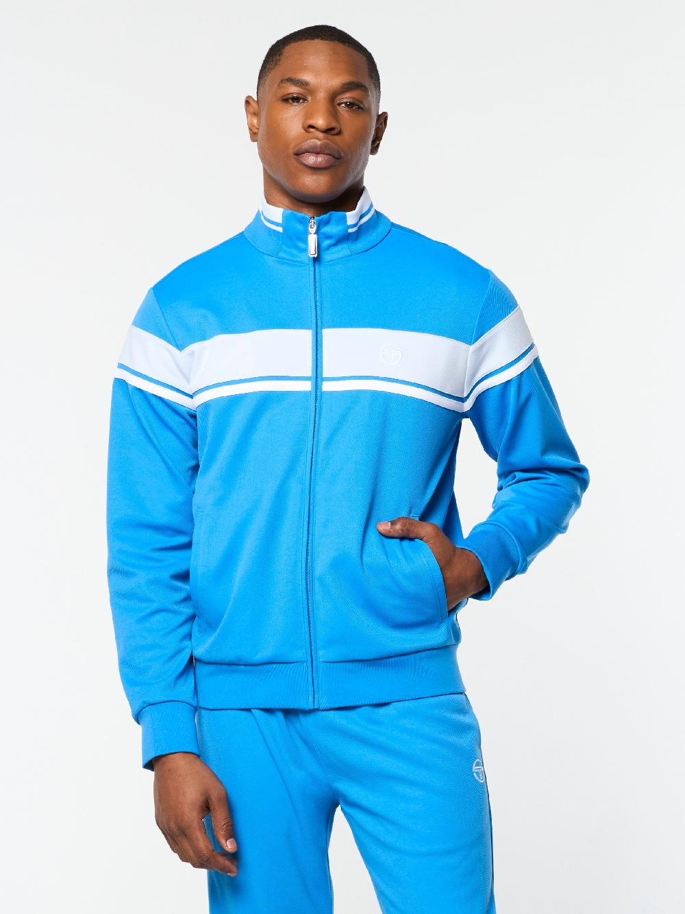 Egonlab X Sergio Tacchini Damarindo Track Jacket- French Blue