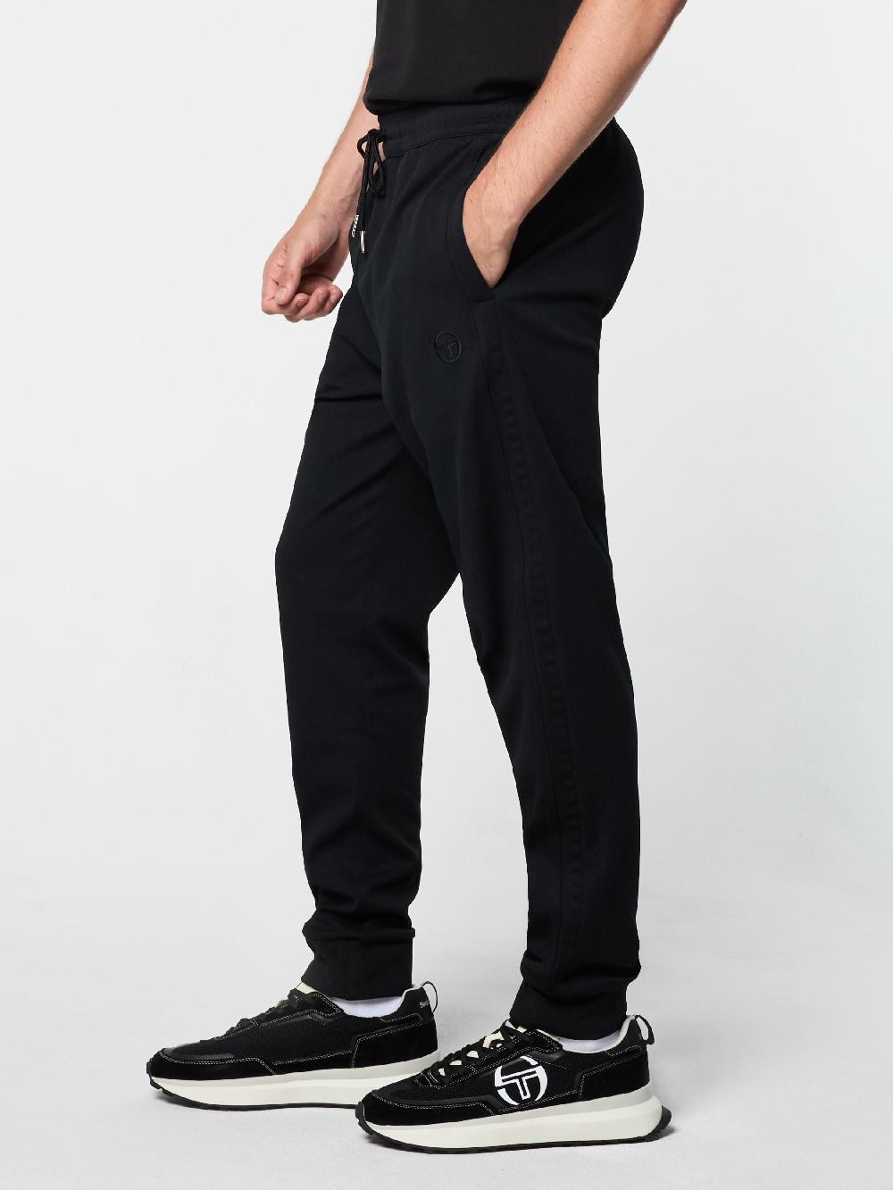 Egonlab X Sergio Tacchini Damarindo Track Pant Archivio- Black/ Black