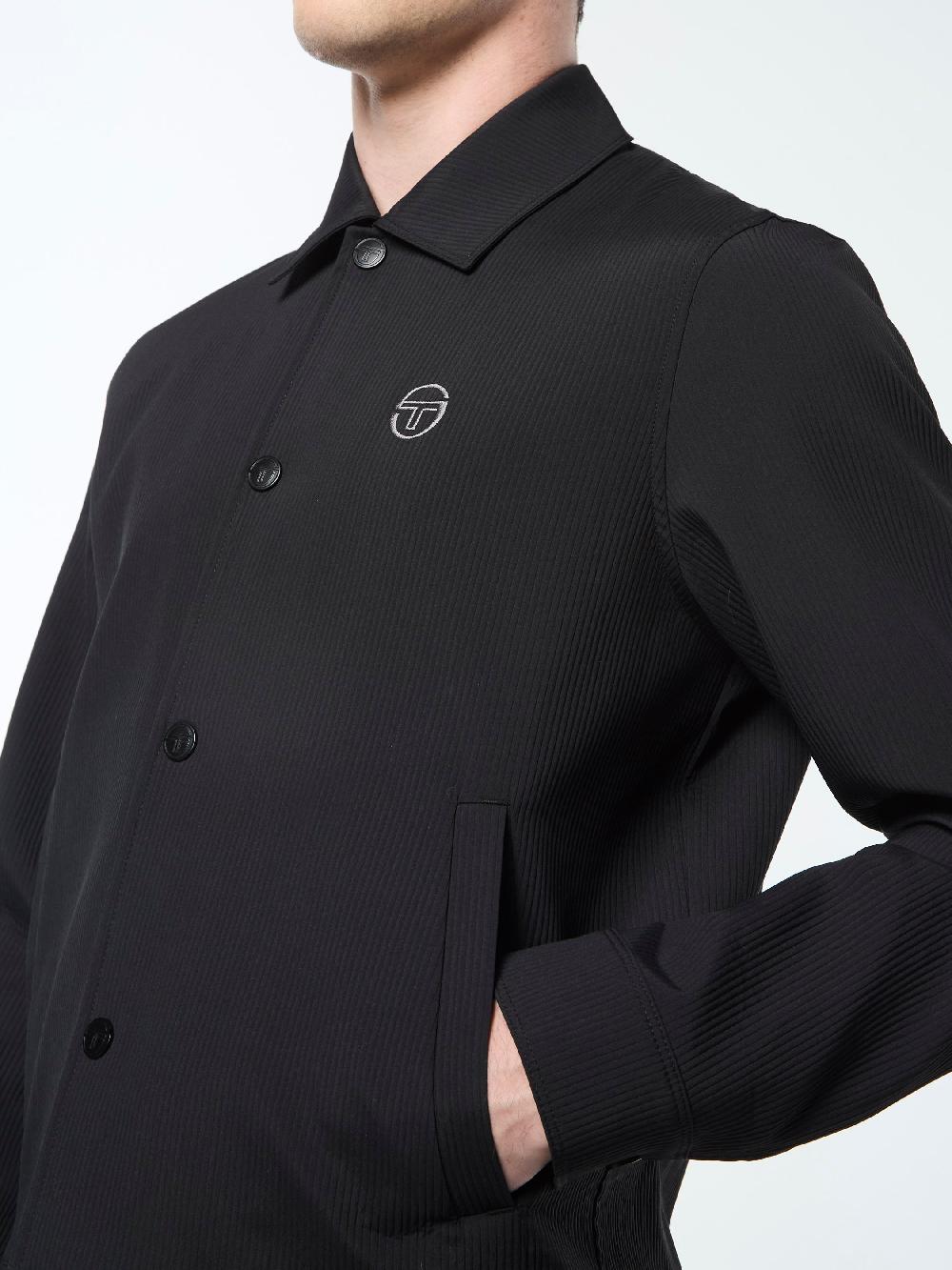 Egonlab X Sergio Tacchini Davide Jacket- Black Beauty