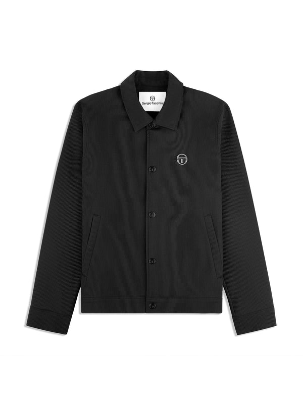 egonlab x sergio tacchini Davide Jacket- Black Beauty