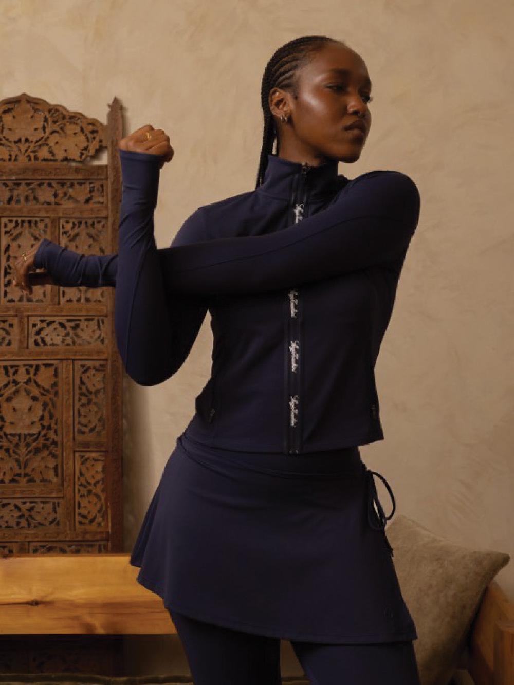 Egonlab X Sergio Tacchini Delfina Leggings W/Skirt- Maritime Blue