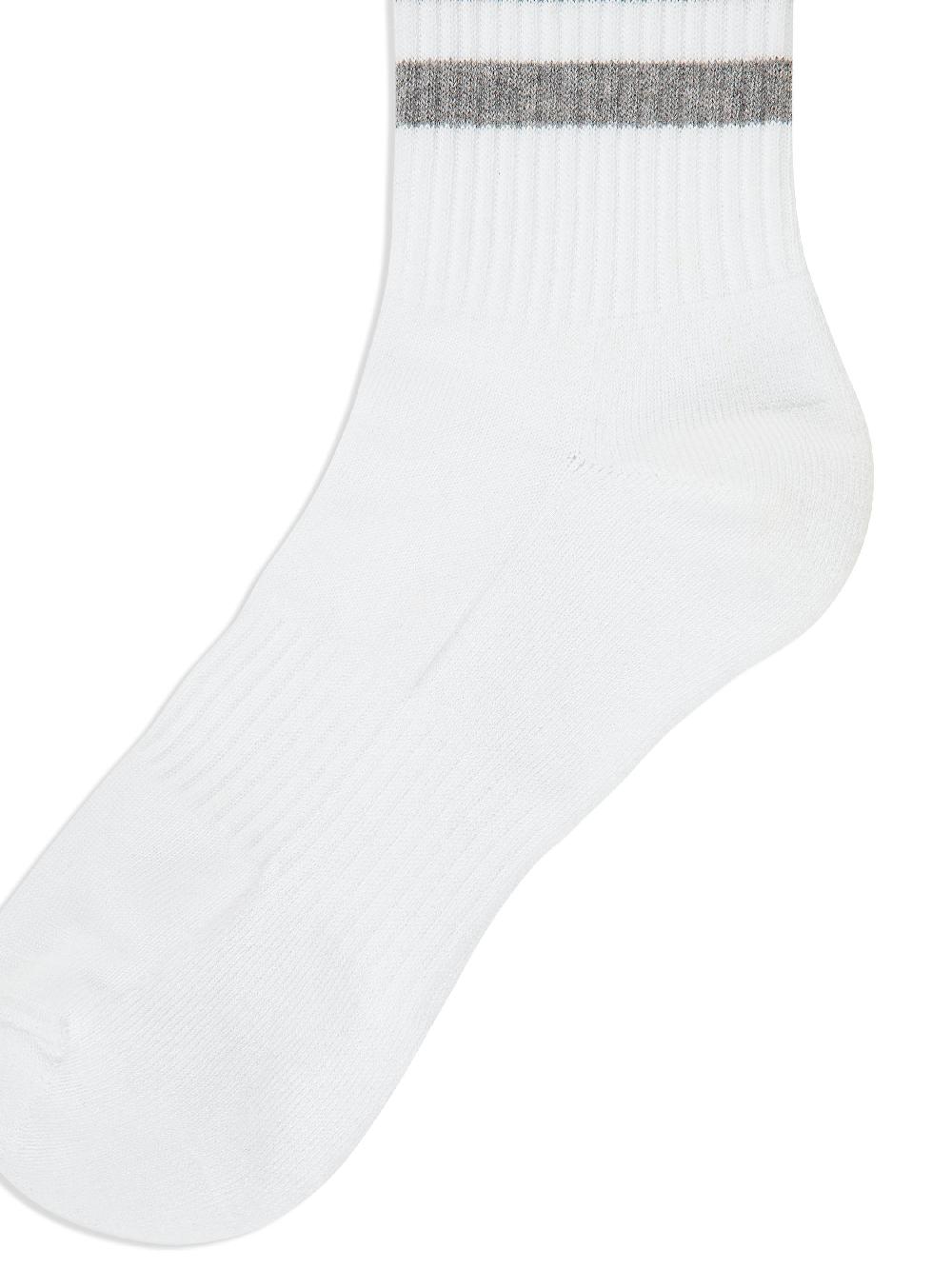 Egonlab X Sergio Tacchini DI Base Logo Sock- Heather Grey
