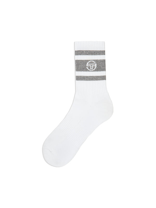 egonlab x sergio tacchini DI Base Logo Sock- Heather Grey
