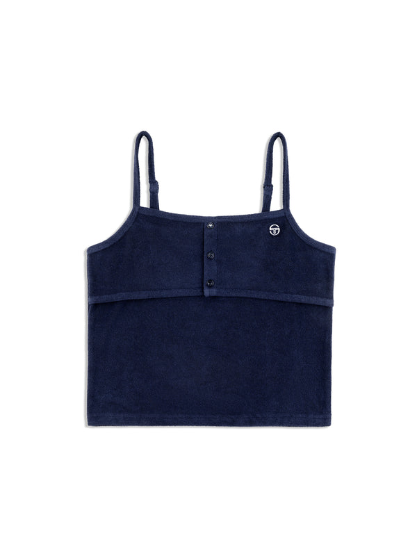 egonlab x sergio tacchini Edda Tank Top- Maritime Blue