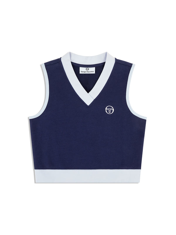 egonlab x sergio tacchini Aida Tank- Maritime Blue