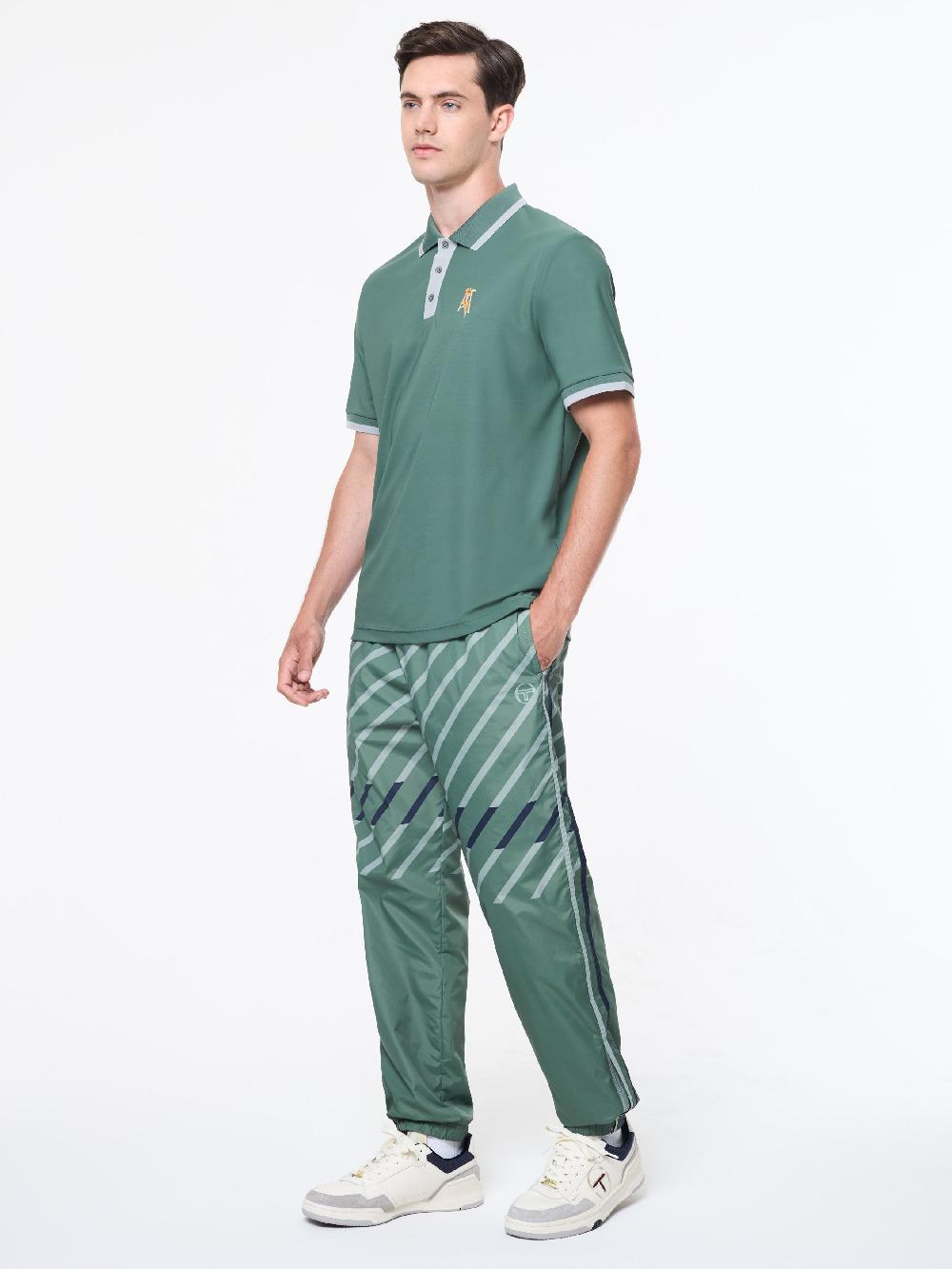 Egonlab X Sergio Tacchini Arbitro Polo- Duck Green