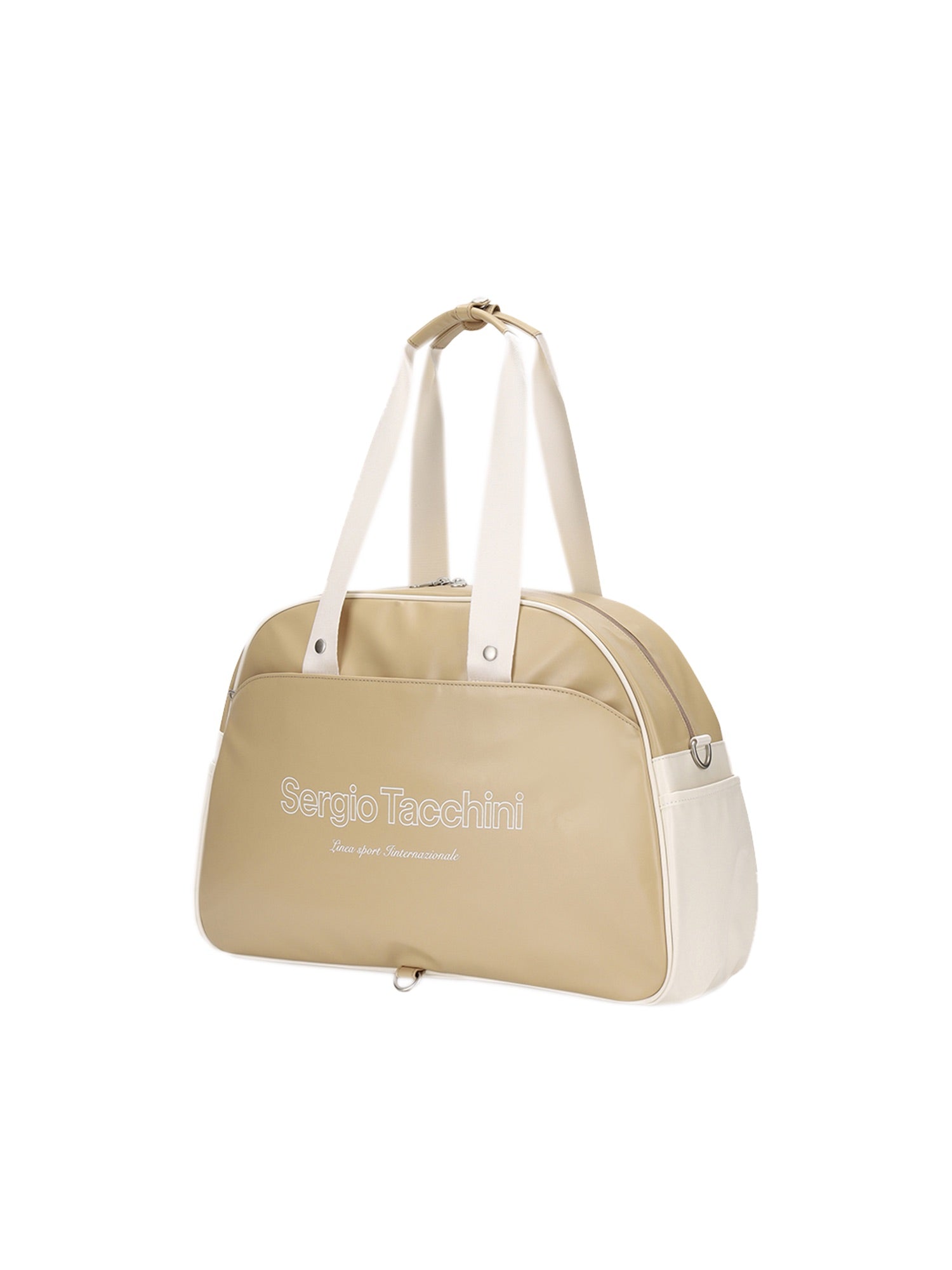 Egonlab X Sergio Tacchini Boston Bag- Beige/ Beige