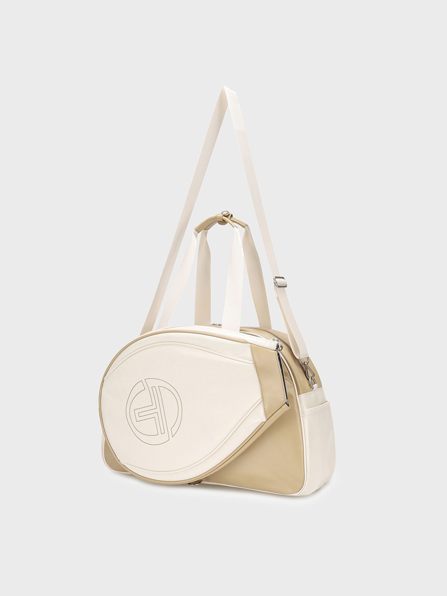 Egonlab X Sergio Tacchini Boston Bag- Beige/ Beige