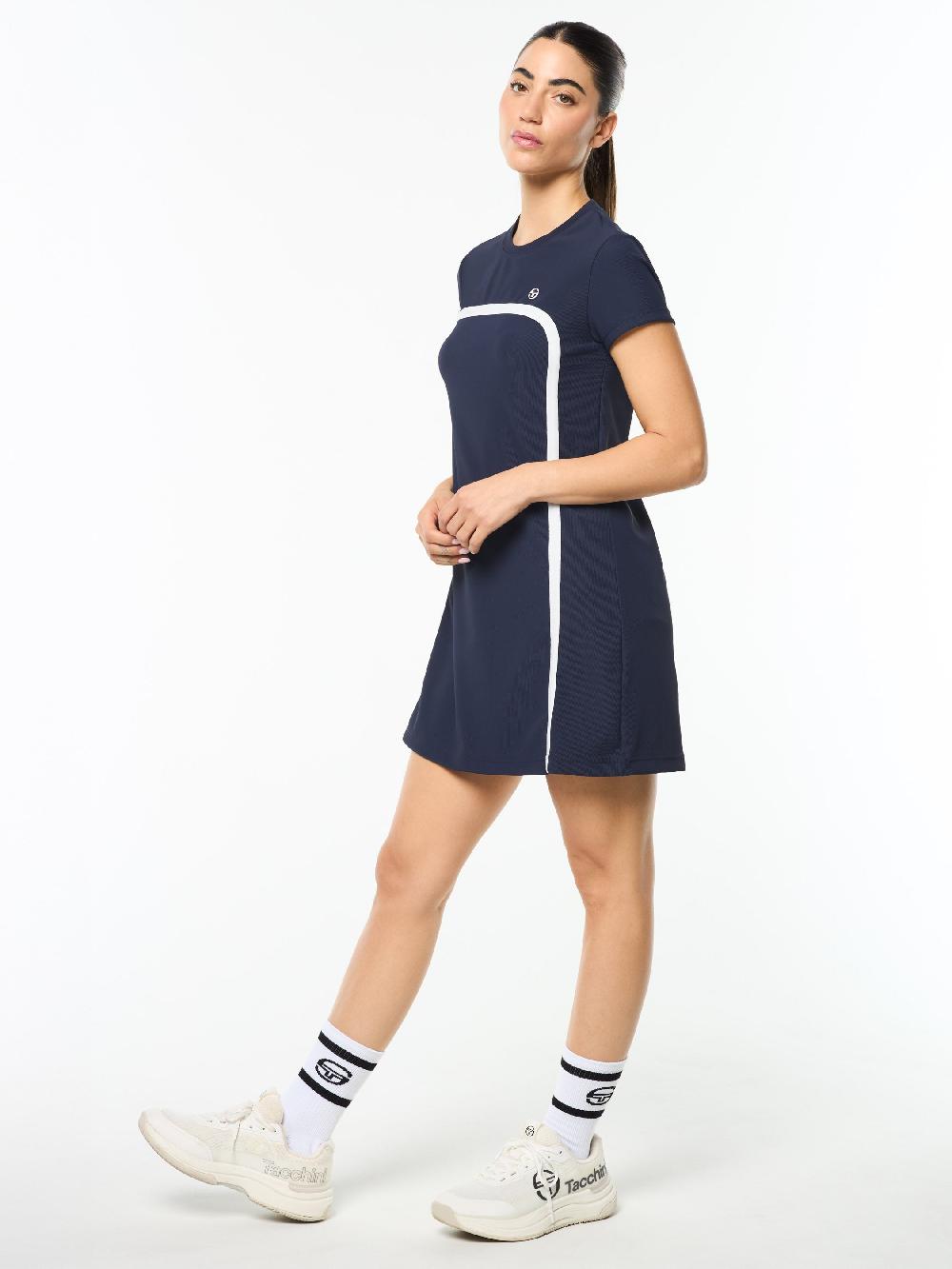 Egonlab X Sergio Tacchini Bria Dress- Maritime Blue