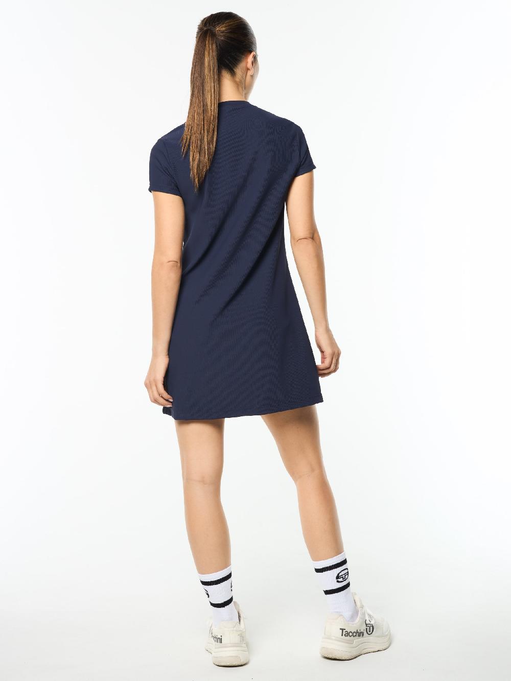 Egonlab X Sergio Tacchini Bria Dress- Maritime Blue