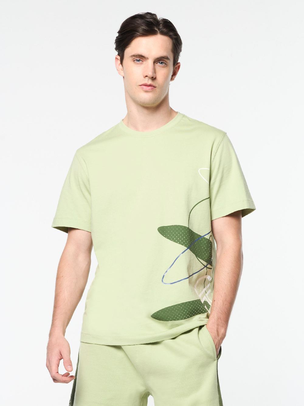 Egonlab X Sergio Tacchini Ciro T-Shirt- Reseda