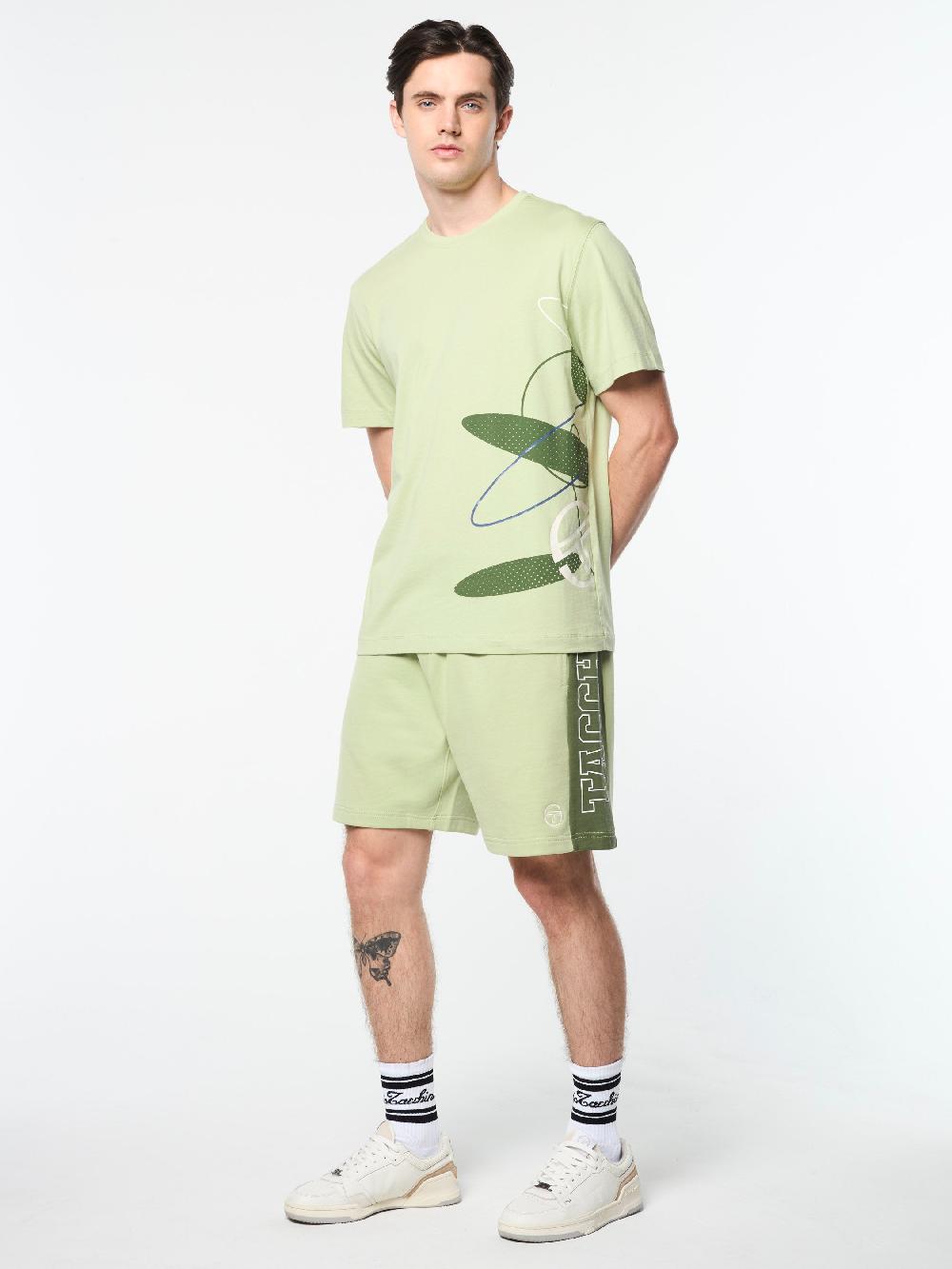Egonlab X Sergio Tacchini Ciro T-Shirt- Reseda