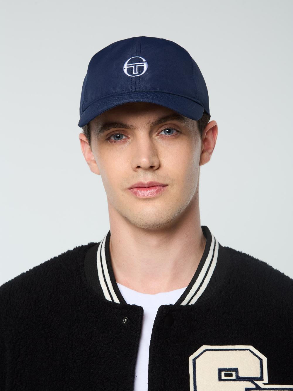 Egonlab X Sergio Tacchini Court Hat- Maritime Blue