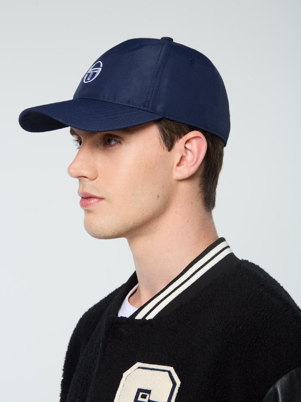 Egonlab X Sergio Tacchini Court Hat- Maritime Blue