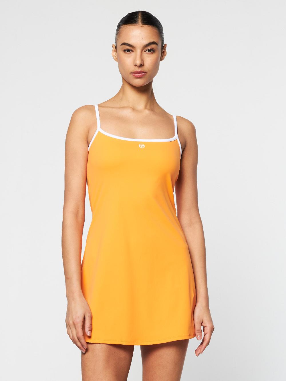 Egonlab X Sergio Tacchini Elisa Dress- Tangerine