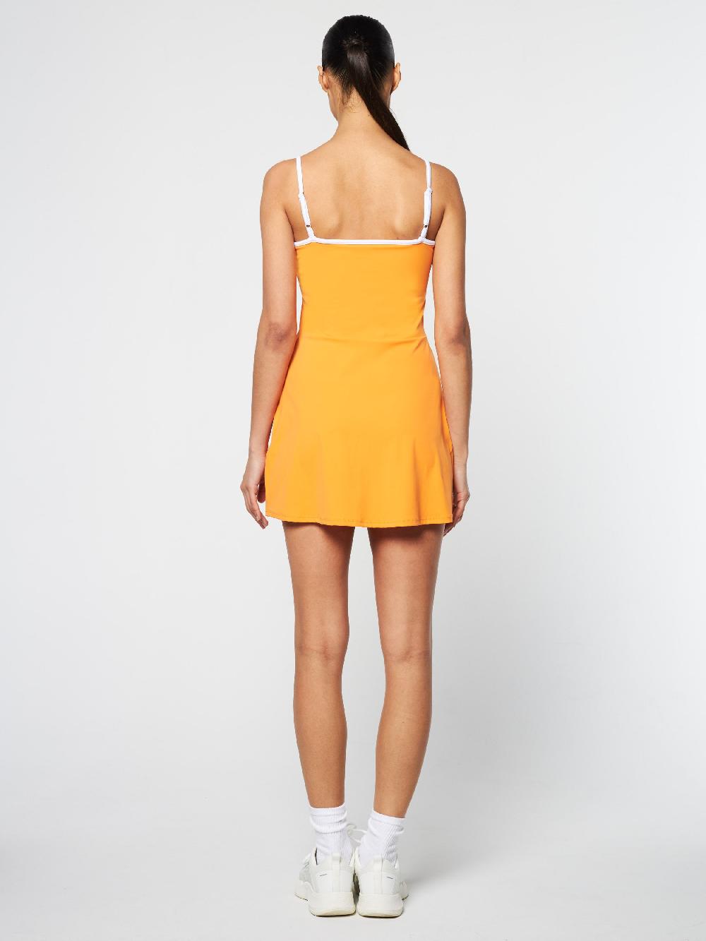 Egonlab X Sergio Tacchini Elisa Dress- Tangerine