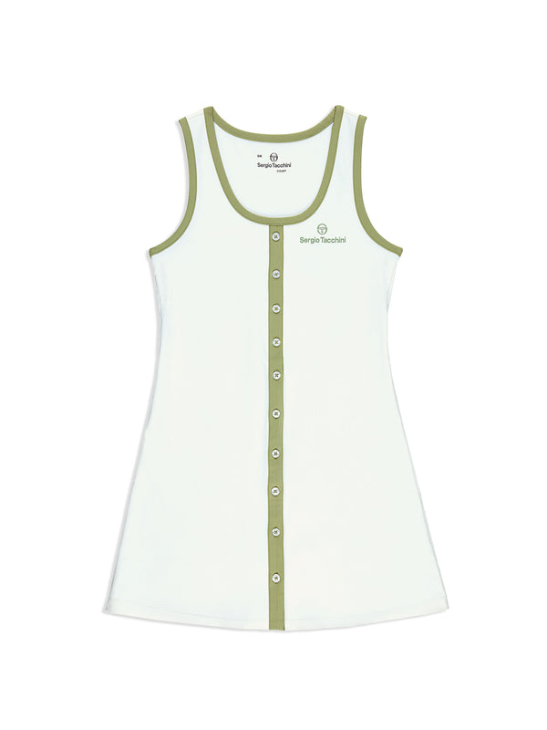 egonlab x sergio tacchini Giulia Dress- Gardenia