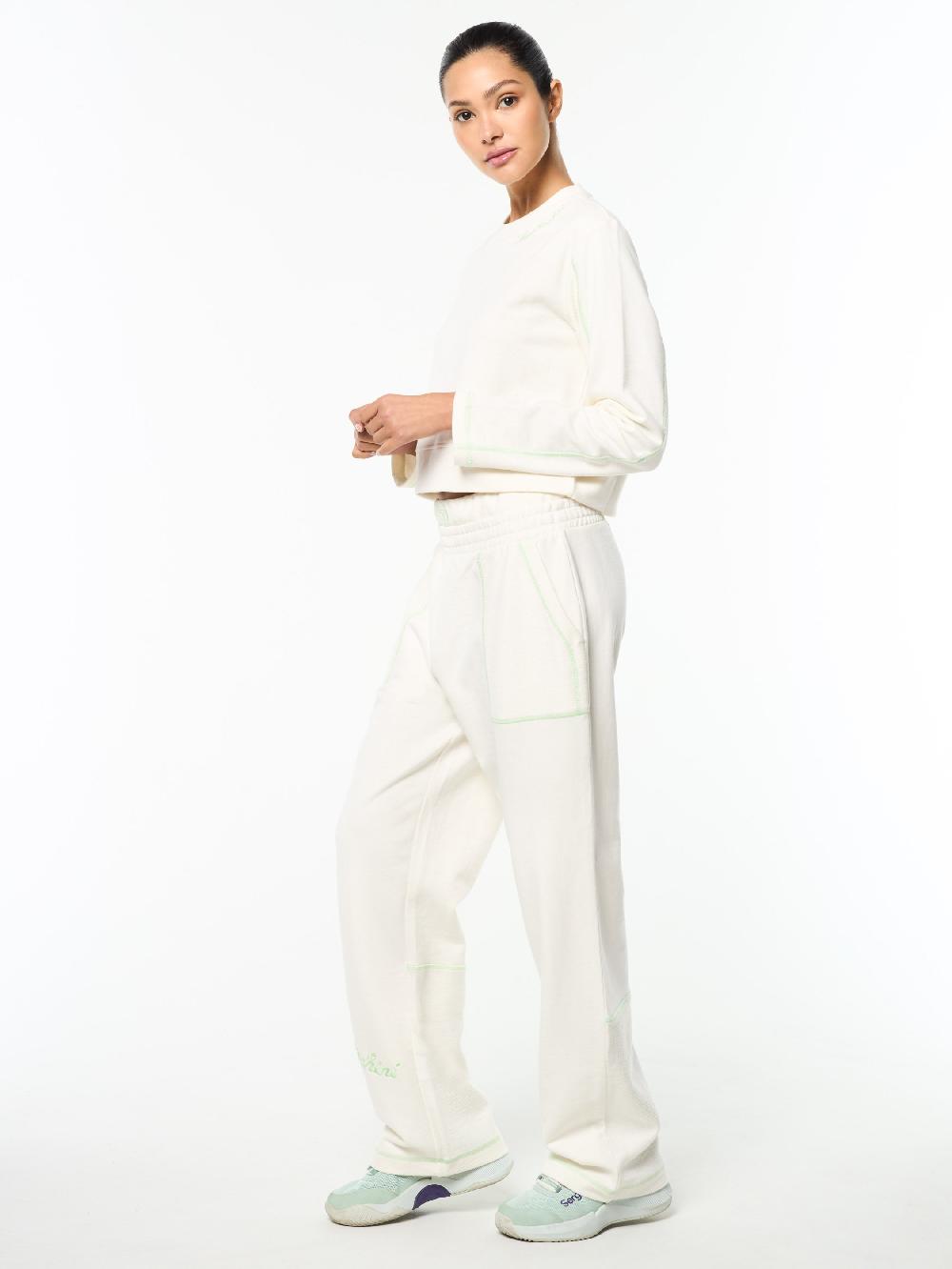 Egonlab X Sergio Tacchini Greta Crewneck- Gardenia