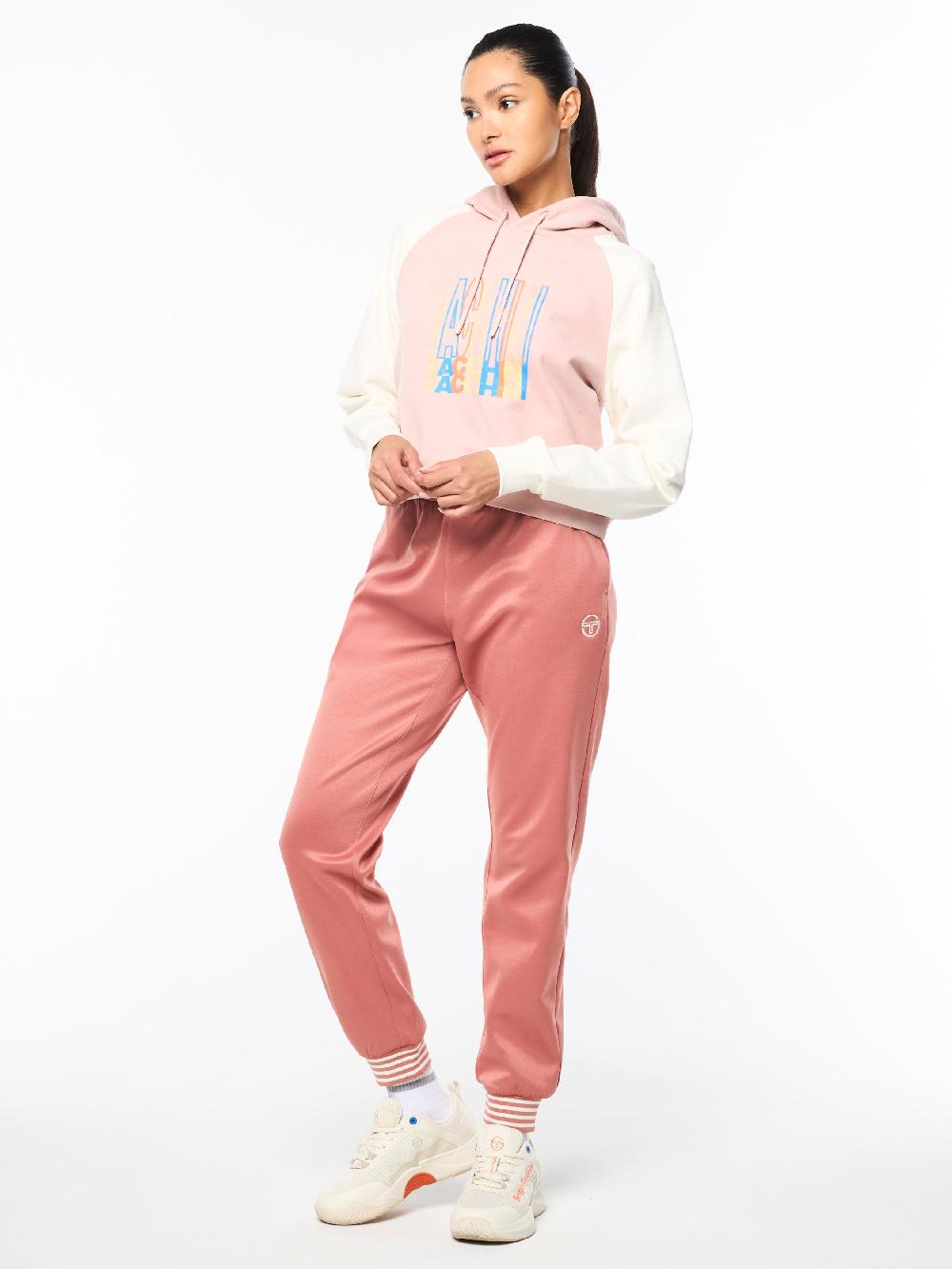 Egonlab X Sergio Tacchini Lia Hoodie- Pale Mauve