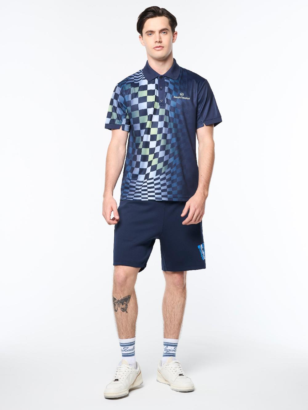 Egonlab X Sergio Tacchini Luca Piqué Polo- Eclipse