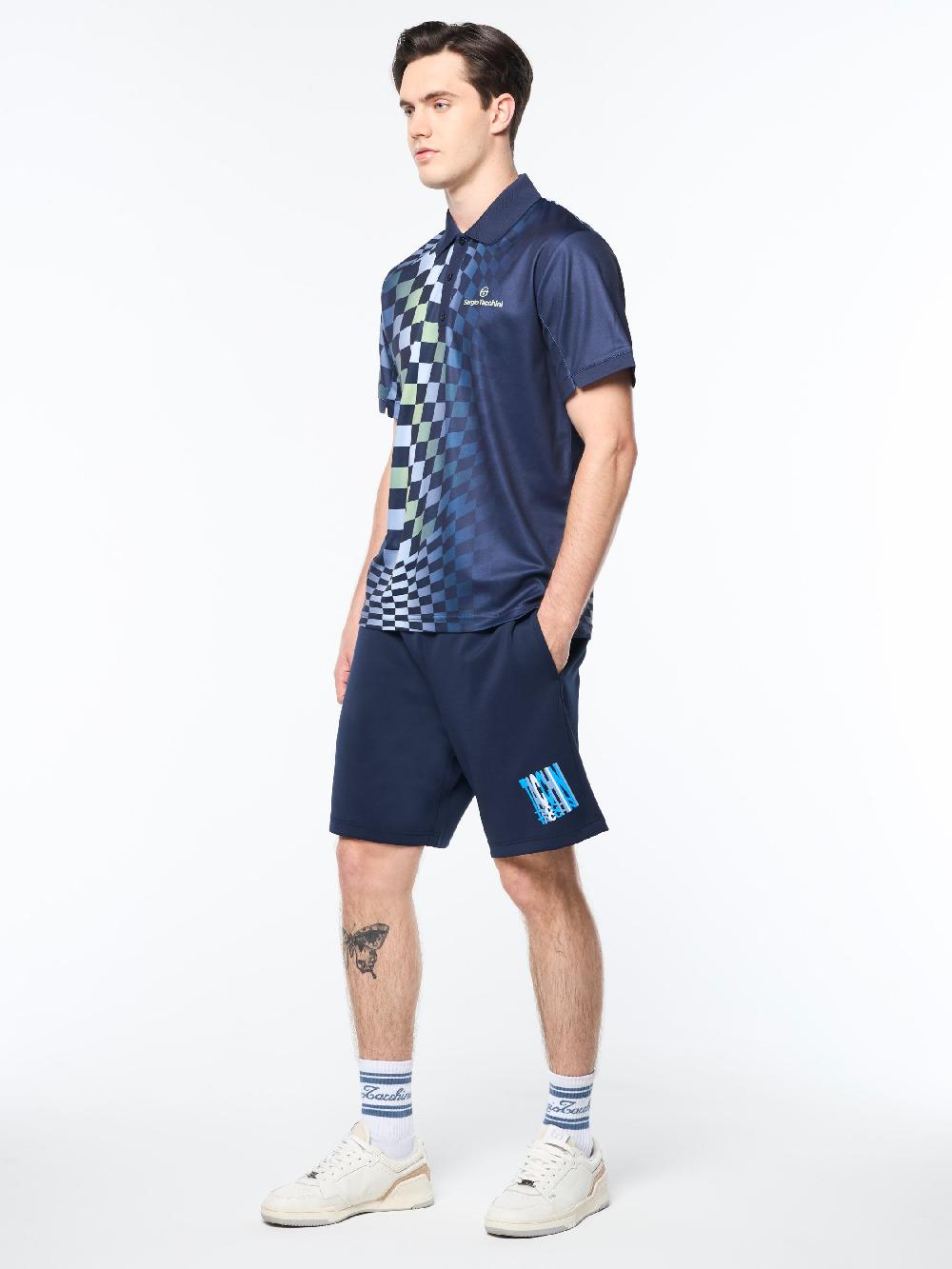 Egonlab X Sergio Tacchini Luca Piqué Polo- Eclipse