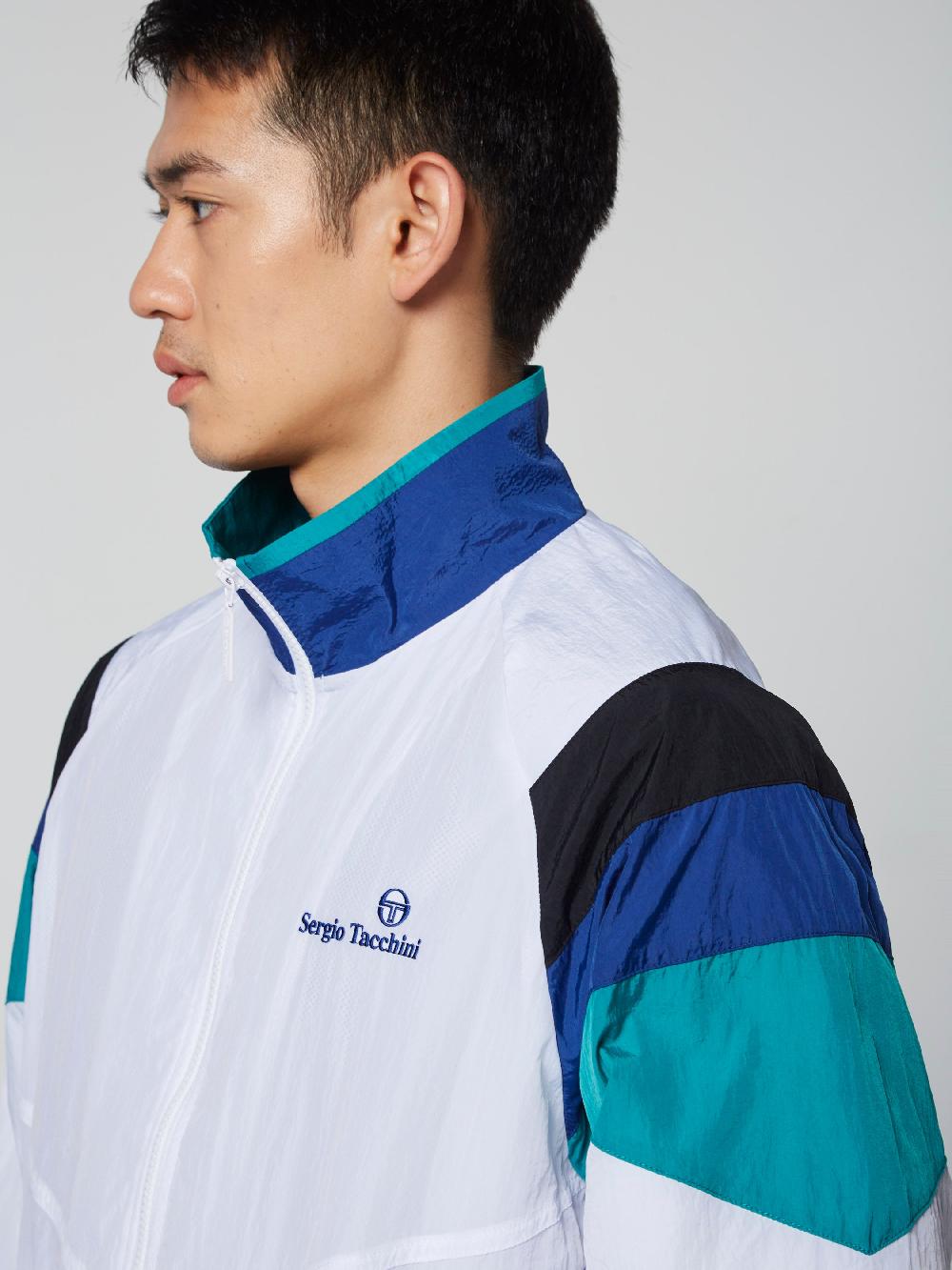 Egonlab X Sergio Tacchini Macao Track Jacket- White