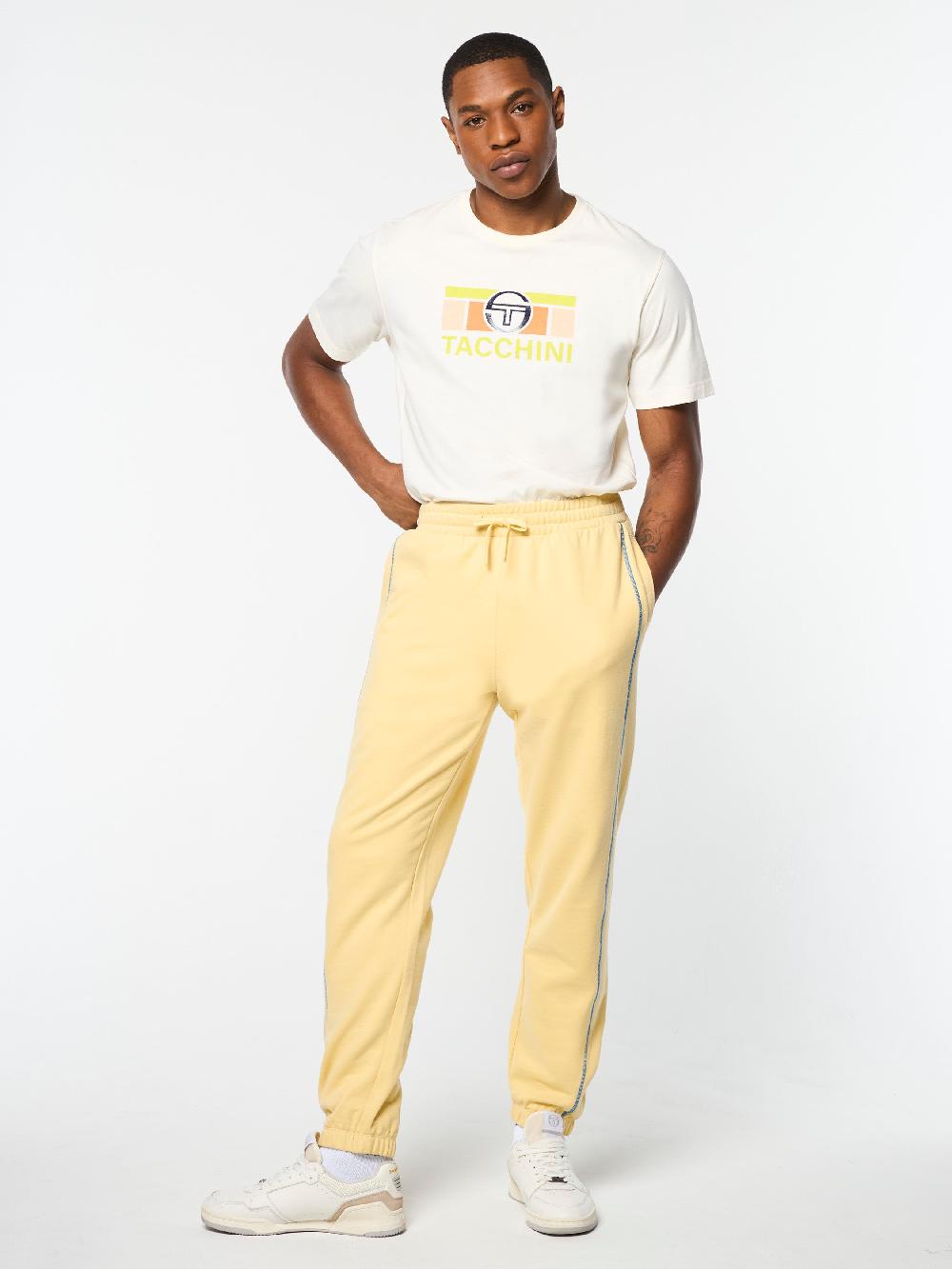 Egonlab X Sergio Tacchini Matteo Sweatpant- Straw